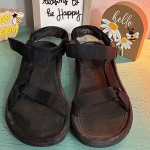 Teva Kids Black Strap Sandals
